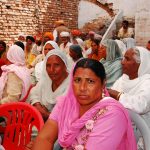 Dorfversammlung im Rahmen des Dalit-Empowerment-Programms der Diözese Amritsar, Kirche von Nordindien